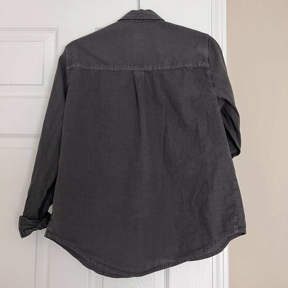 Grey Button Up - Picture 2 of 3